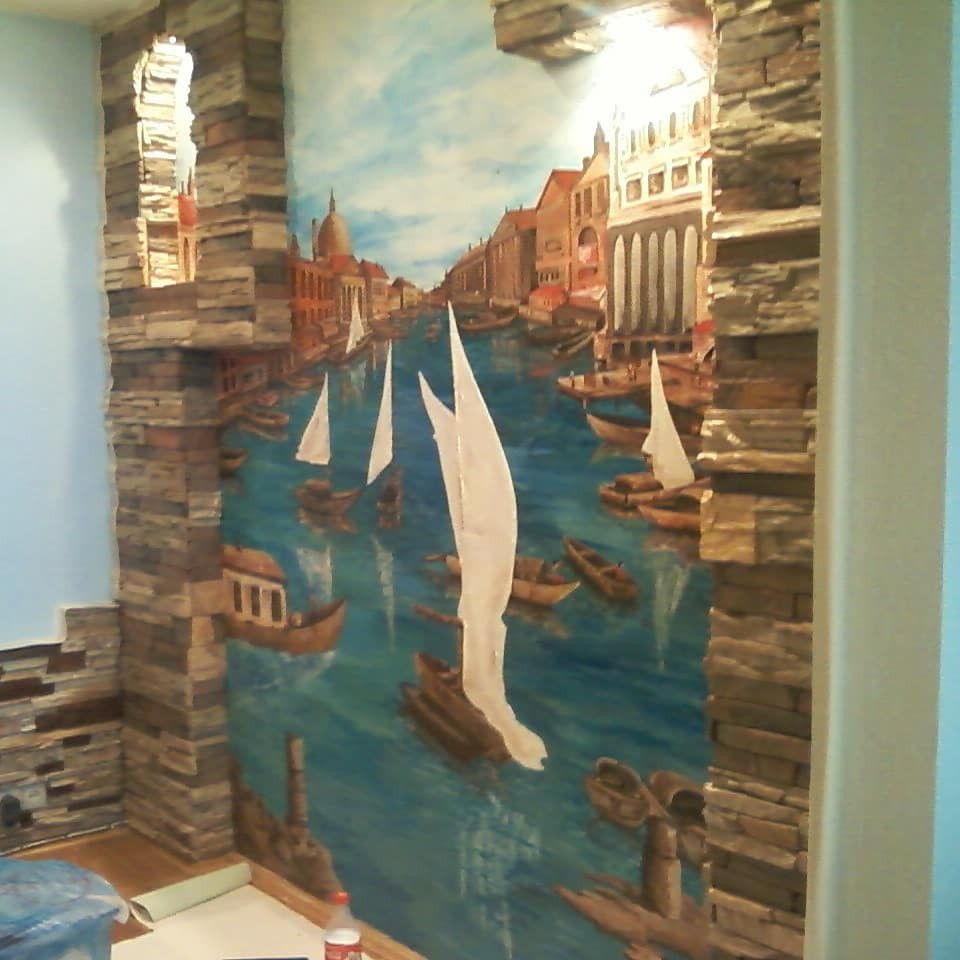 Обложка проекта: фальш проем в Венецию