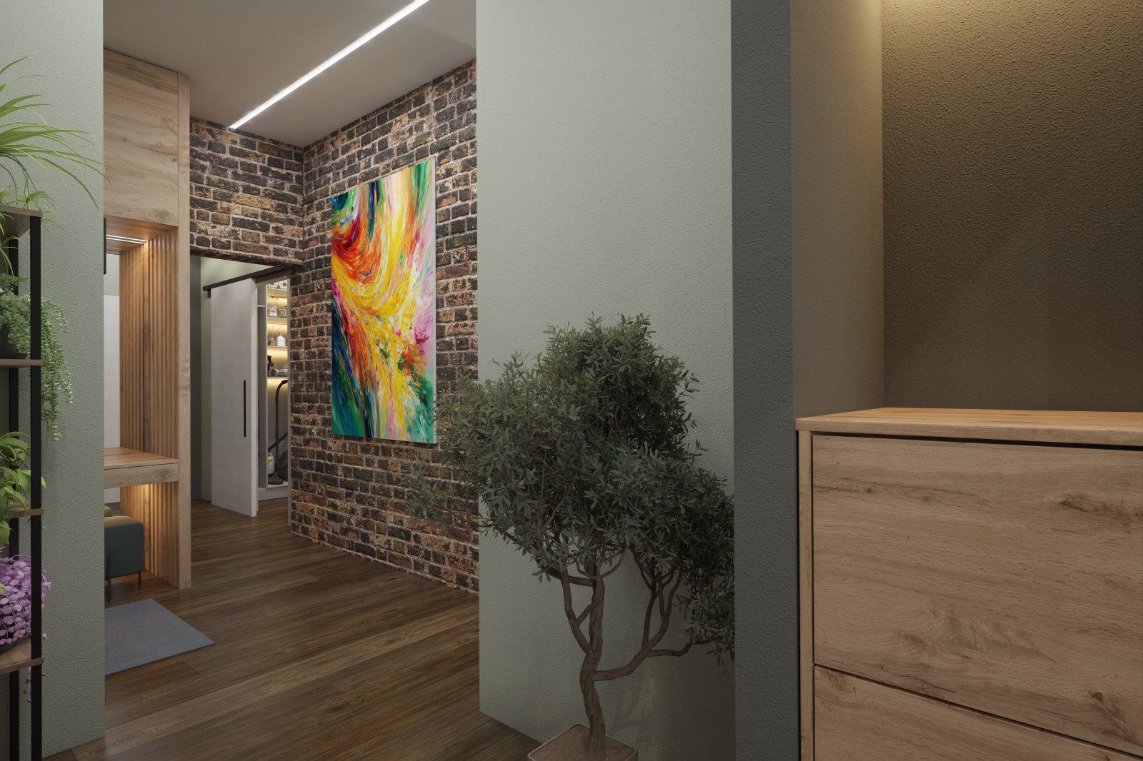 Квартира 100 кв.м. в современном стиле