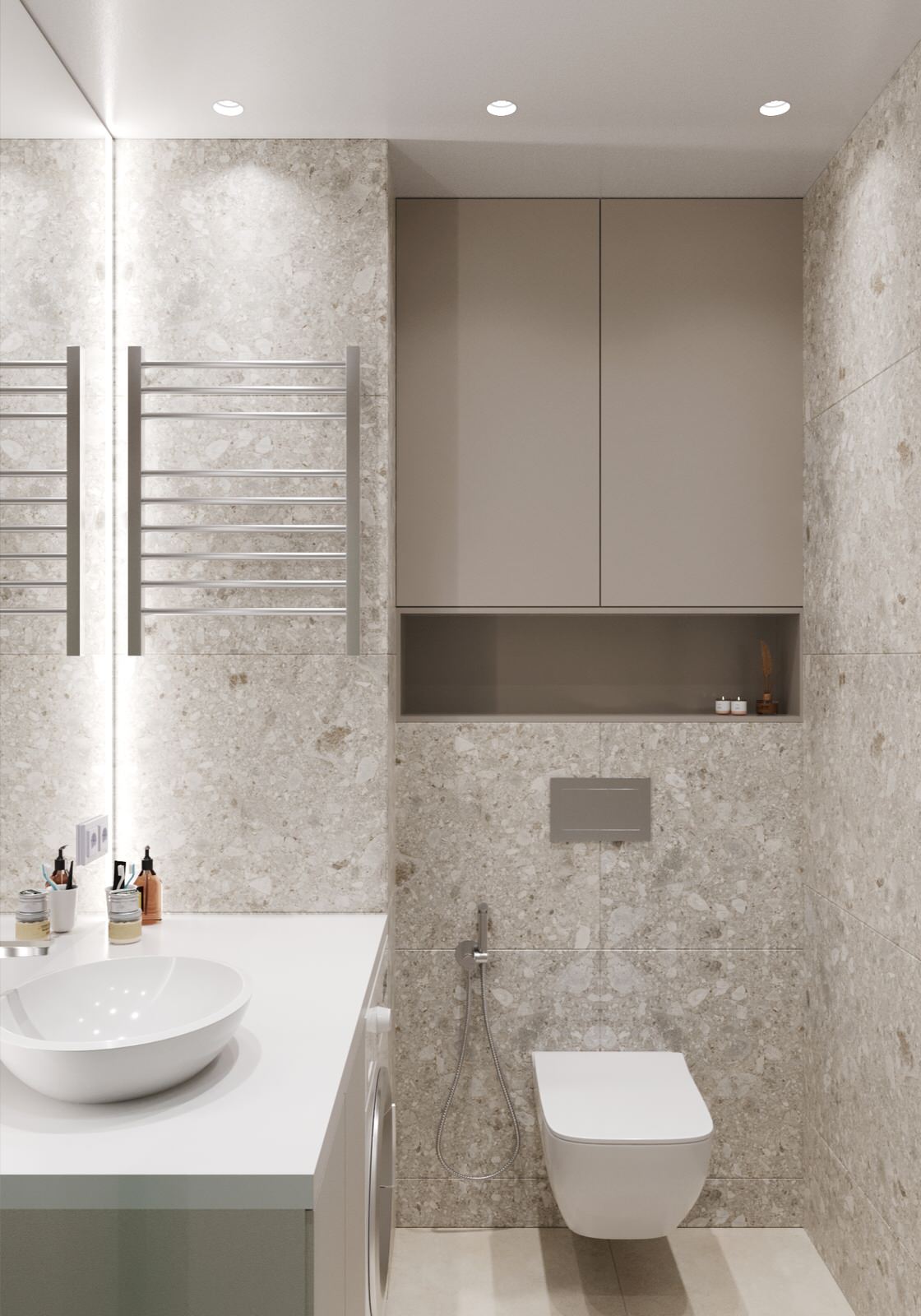 Минимализм в однокомнатной квартире