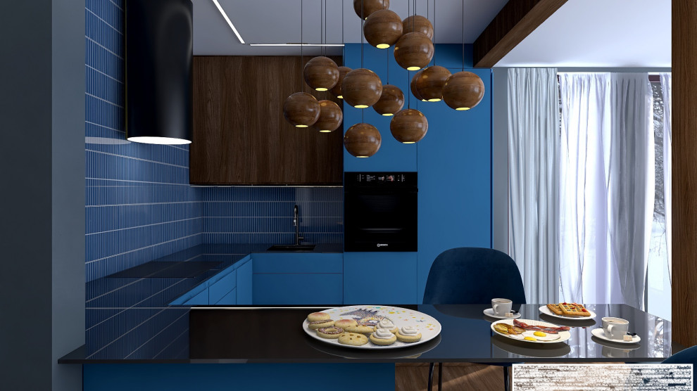 Кухня в доме массив Белоостров