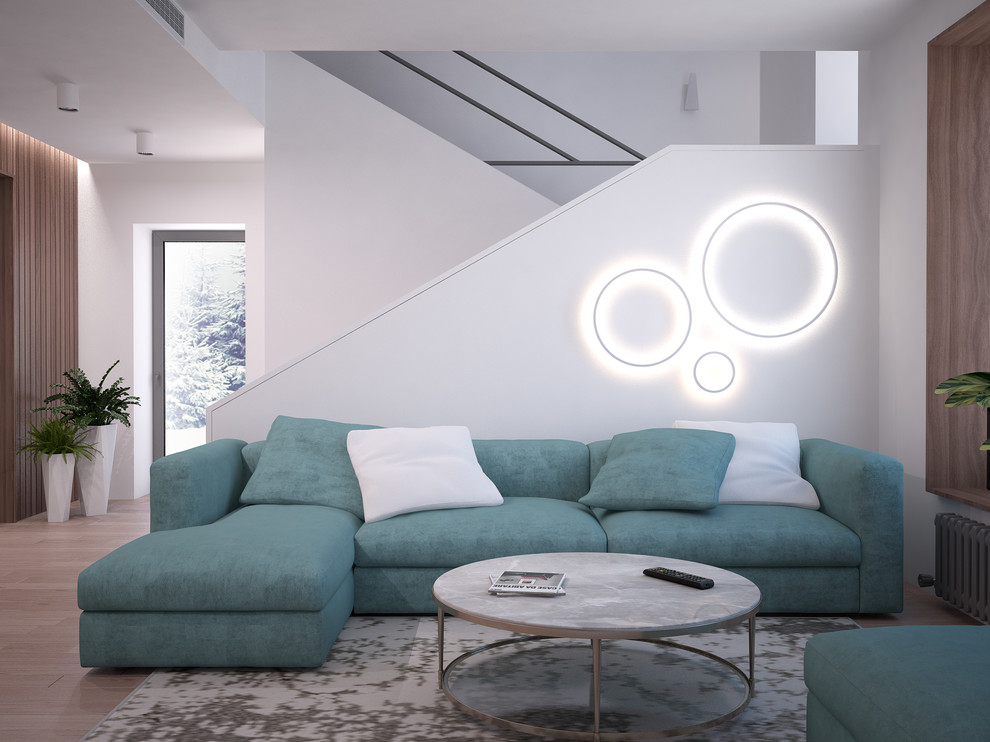 Обложка проекта: Дизайн интерьера гостиной. Минимализм