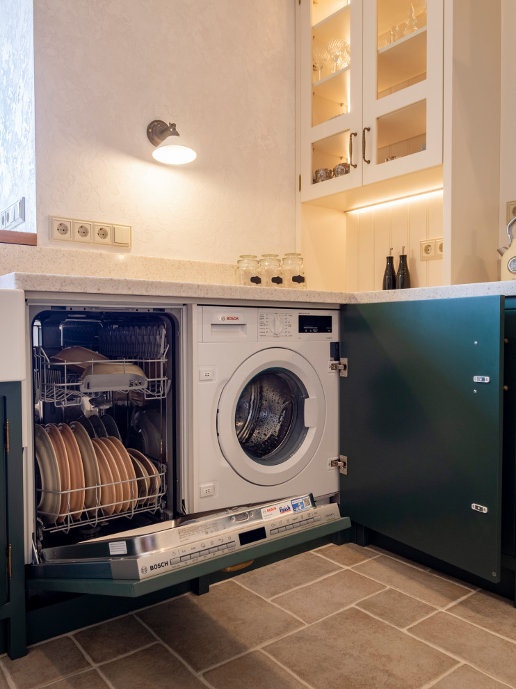 Элегантная кухня в неоклассическом стиле