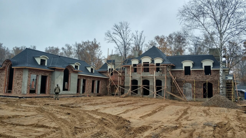 Строительство резиденции в Антоновке