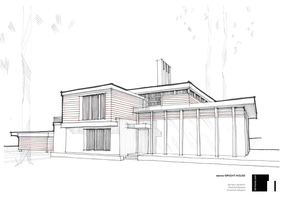 вилла WRIGHT-HOUSE