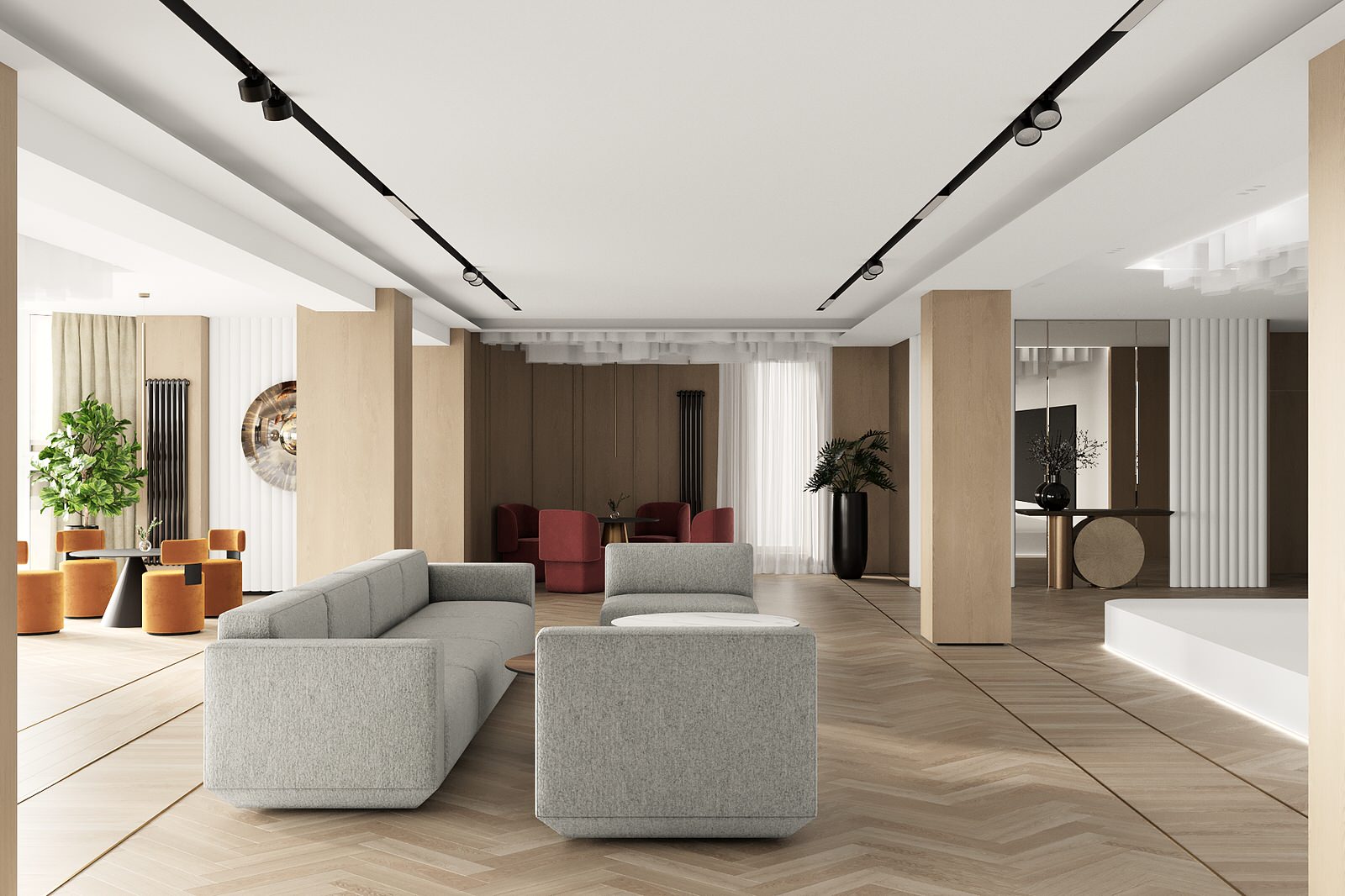 Дизайн проект банкетного зала