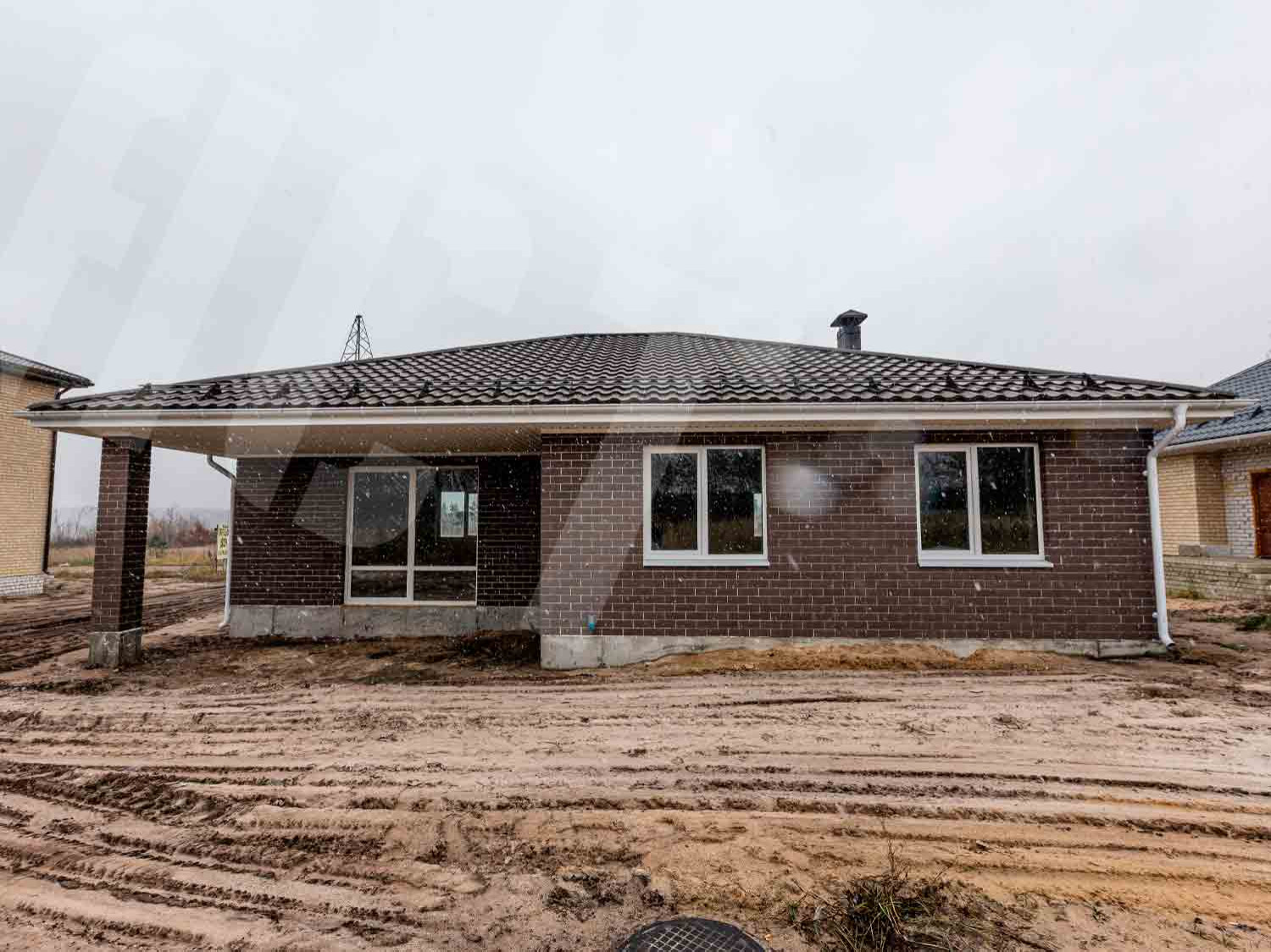 Обложка проекта: Дом по индивидуальному проекту в Ямном