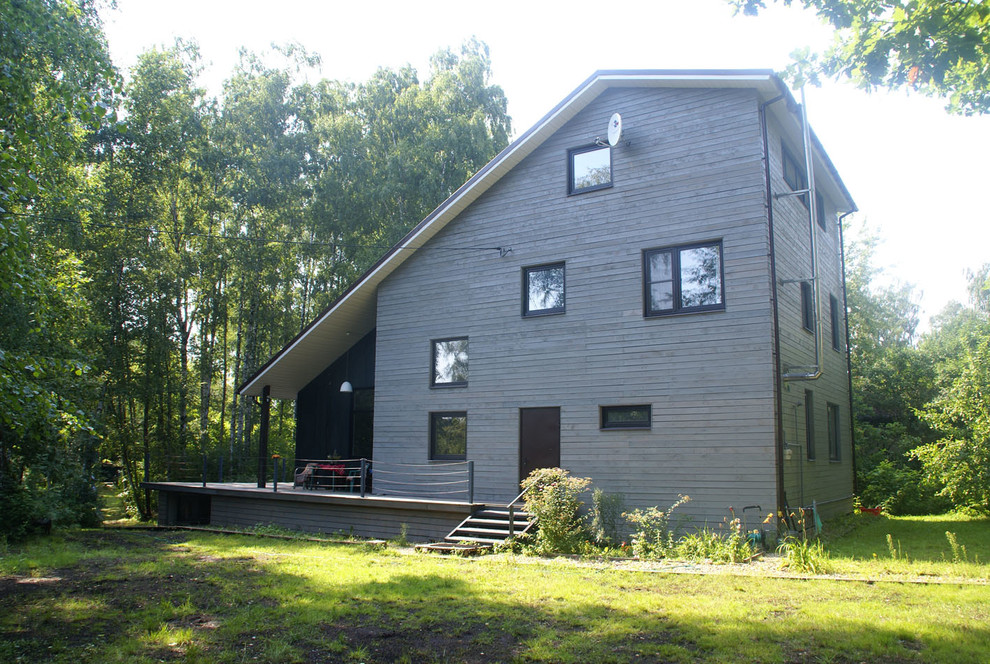 Обложка проекта: дом в лесу