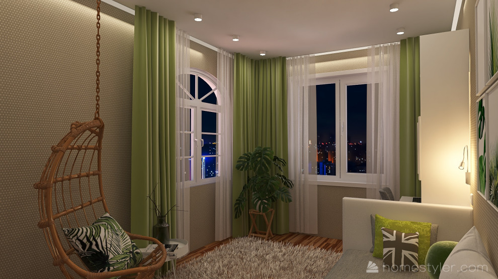 Обложка проекта: Детская в лаконичном современном стиле, в приятных природных оттенках