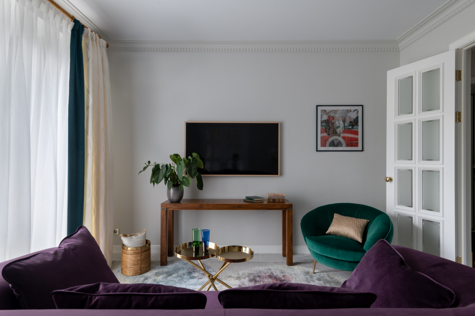 Квартира с видом на Патриарший пруд