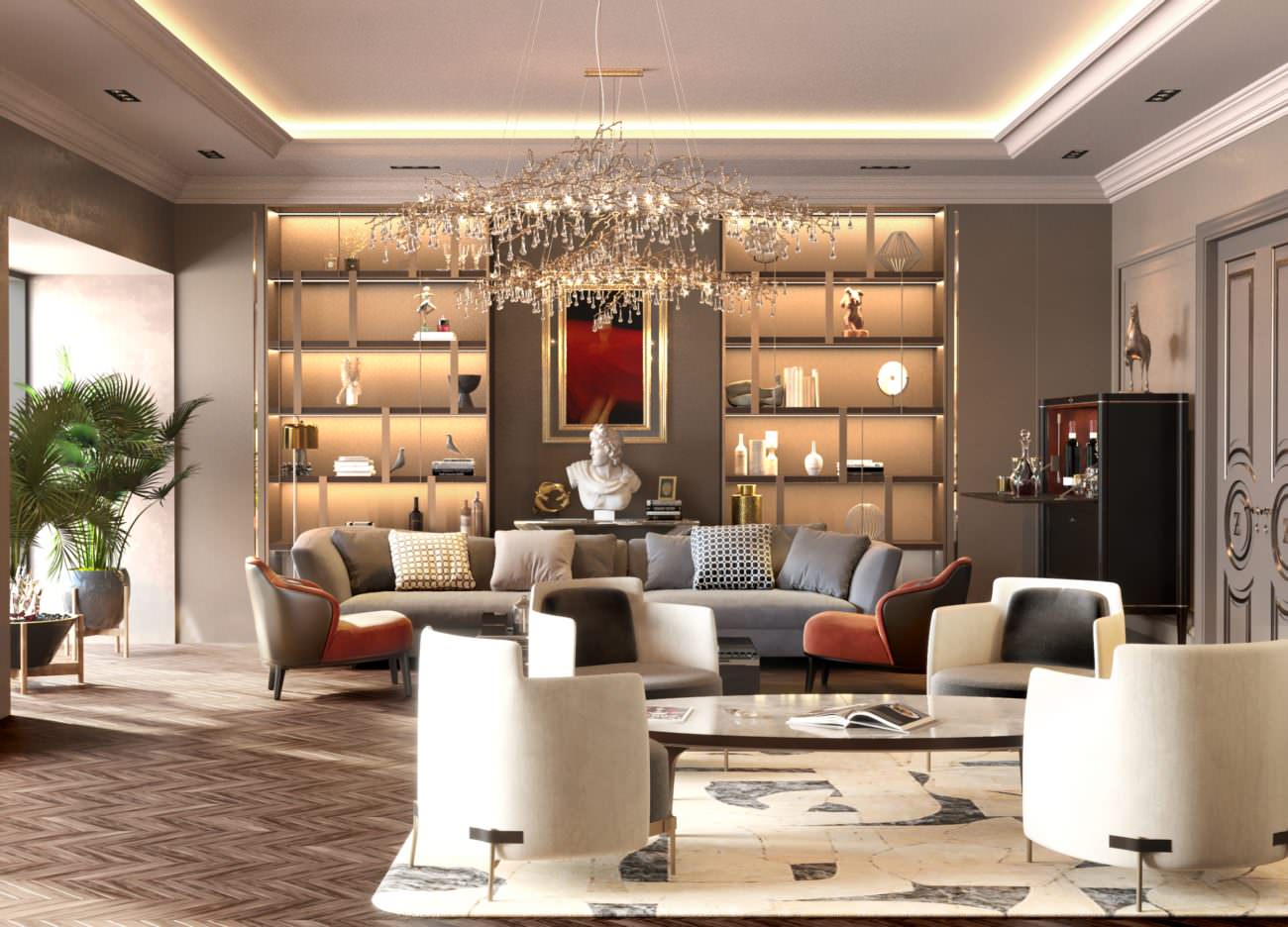 Зона встречи с клиентами