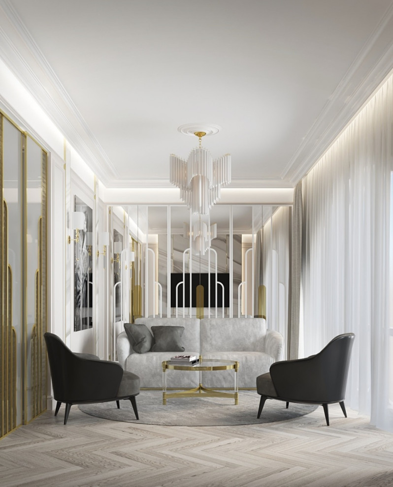 Обложка проекта: Дизайн-проект в ЖК Ариосто