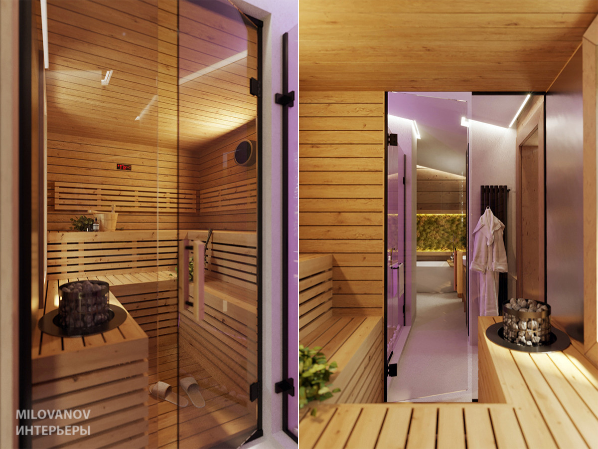 ДОМ ИЗ КЛЕЕНОГО БРУСА