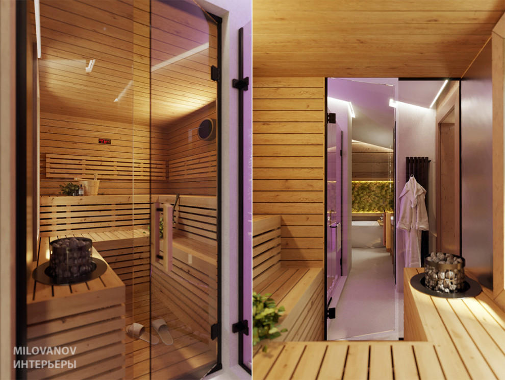 ДОМ ИЗ КЛЕЕНОГО БРУСА