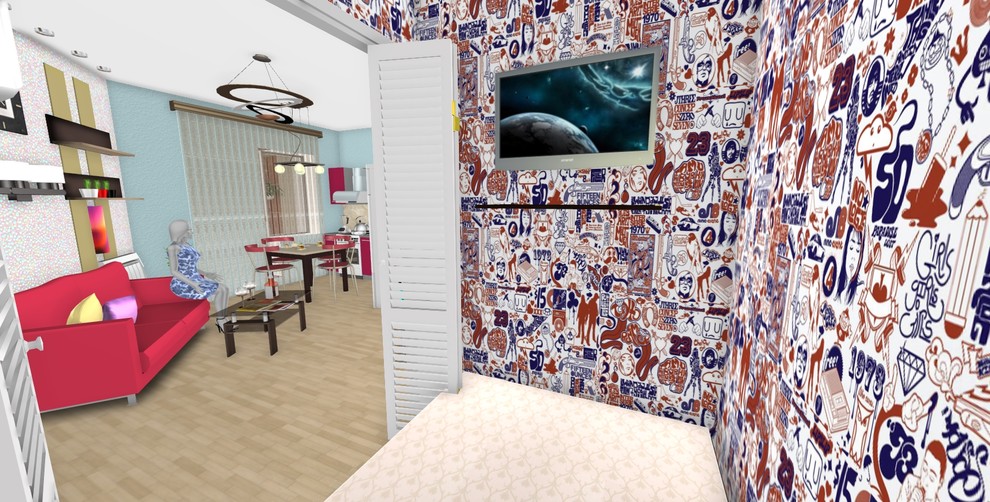 Квартира-студия 30 м2  для сына