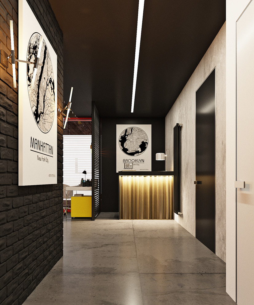 Лофтовый open space в офисном прострастве