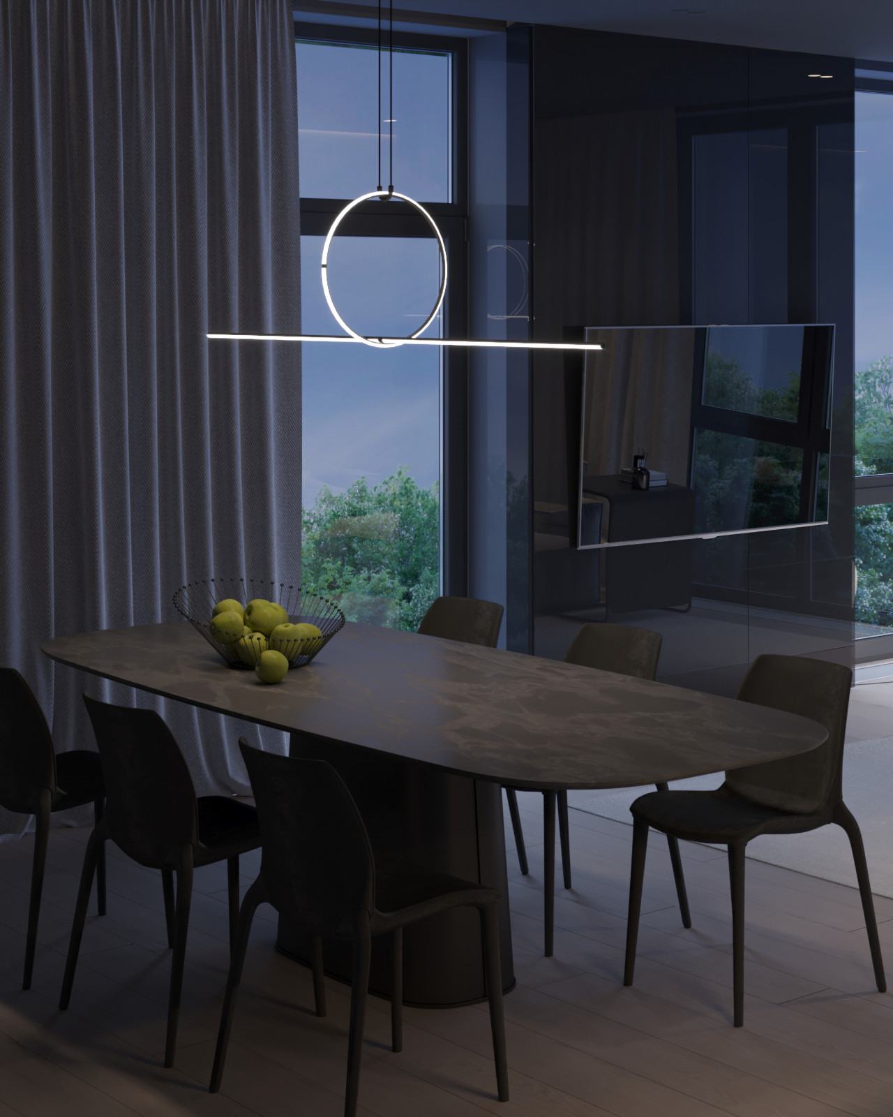 LIFE KUTUZOVSKY   |   Кухня-гостиная