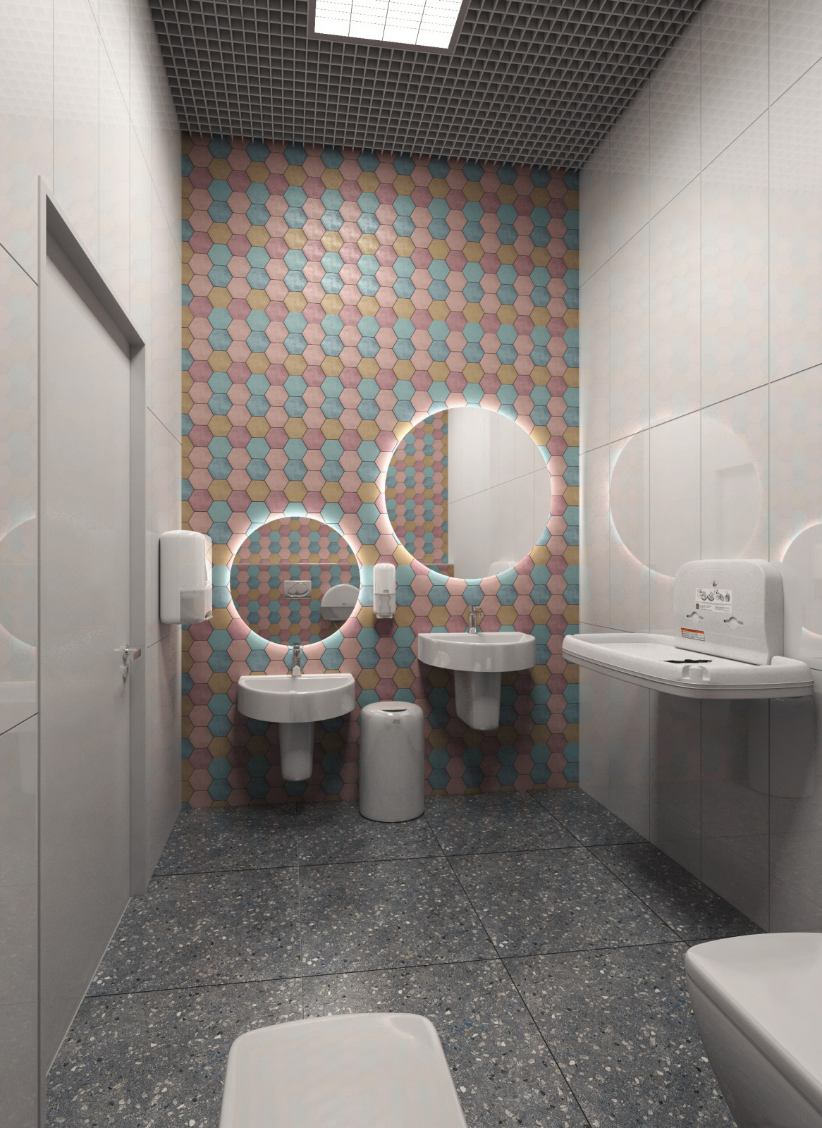 Визуализация помещений медицинского центра