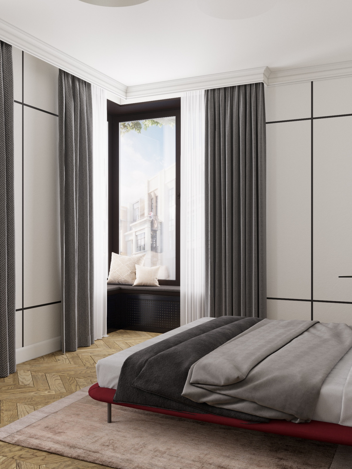 Мастер спальня