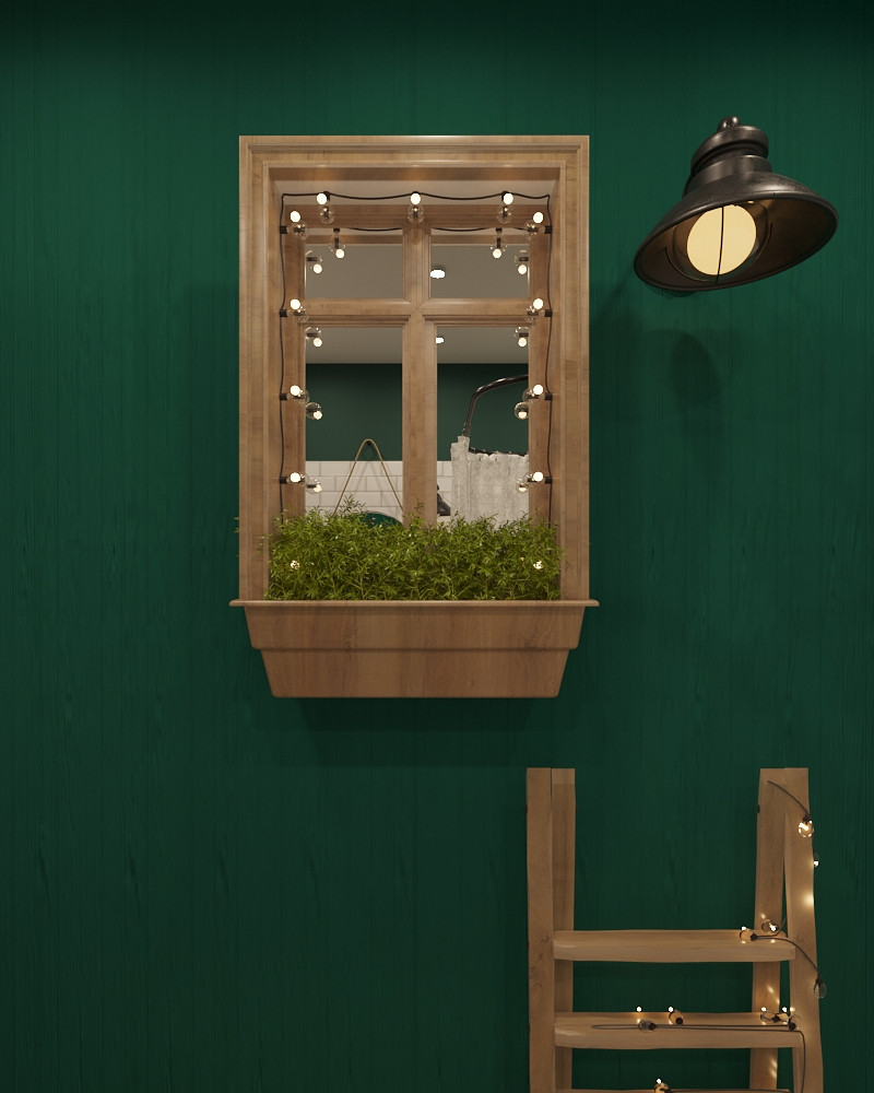 Ванная комната в городской квартире