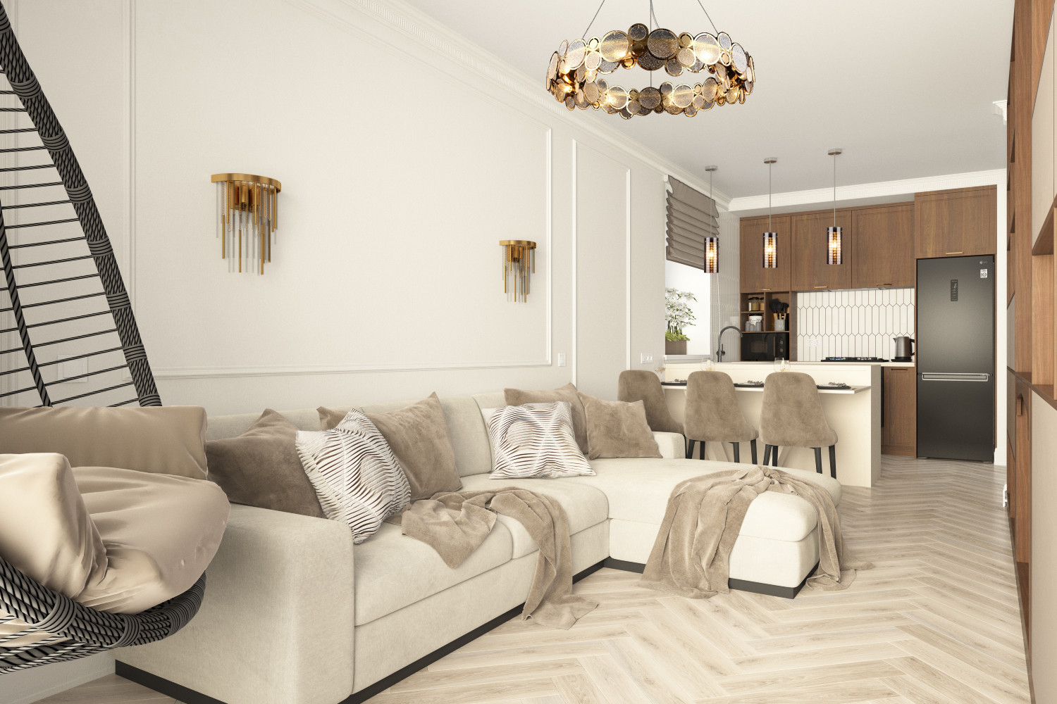 Проект 2х-комн. квартиры в Волгоградской обл.