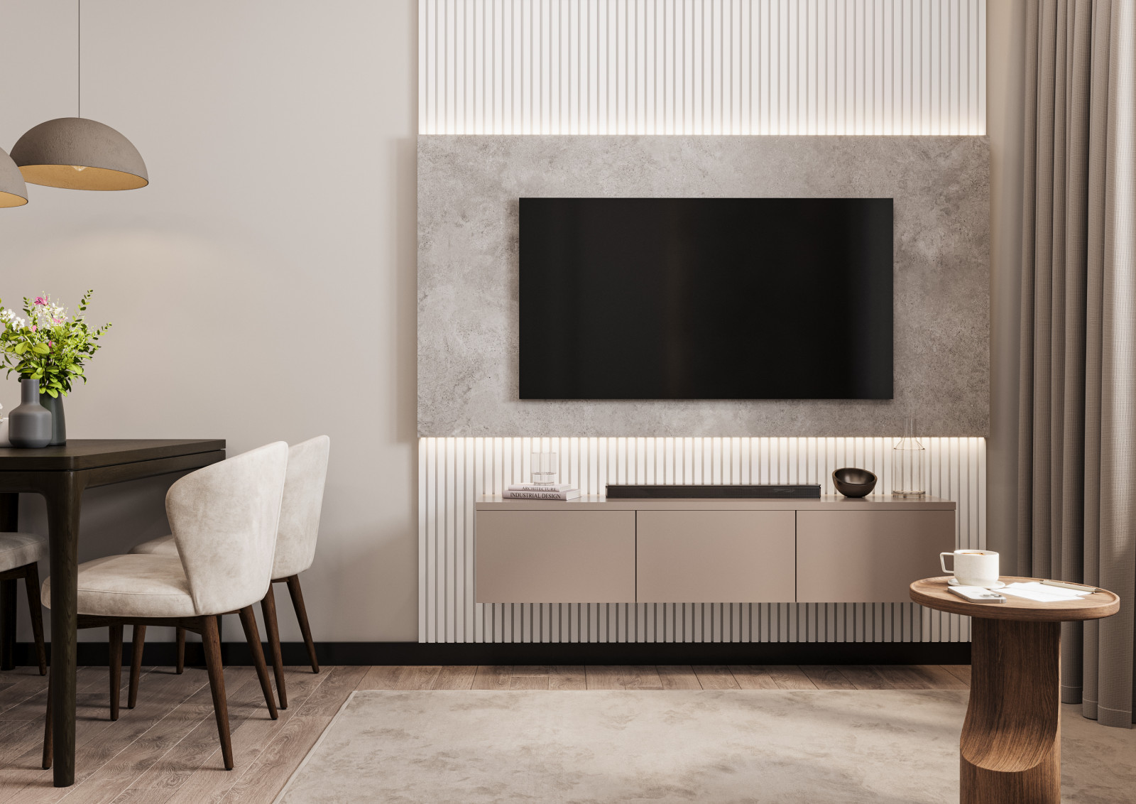 Дизайн проект интерьера  level Нагатинский