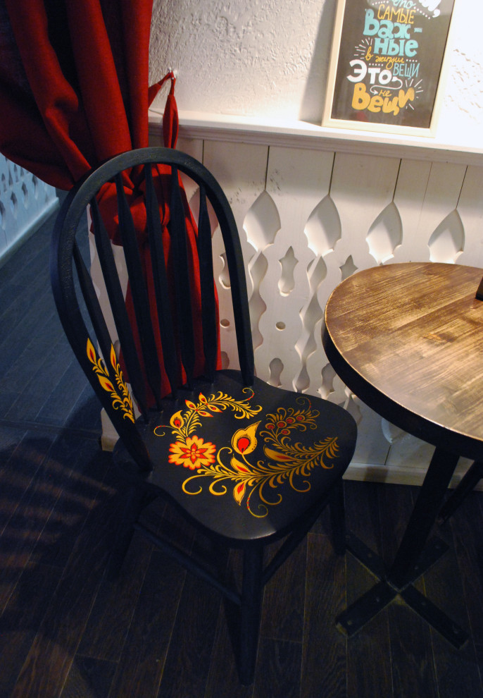 Обложка проекта: Оформление стен и стульев в кафе "ДоброБлин"