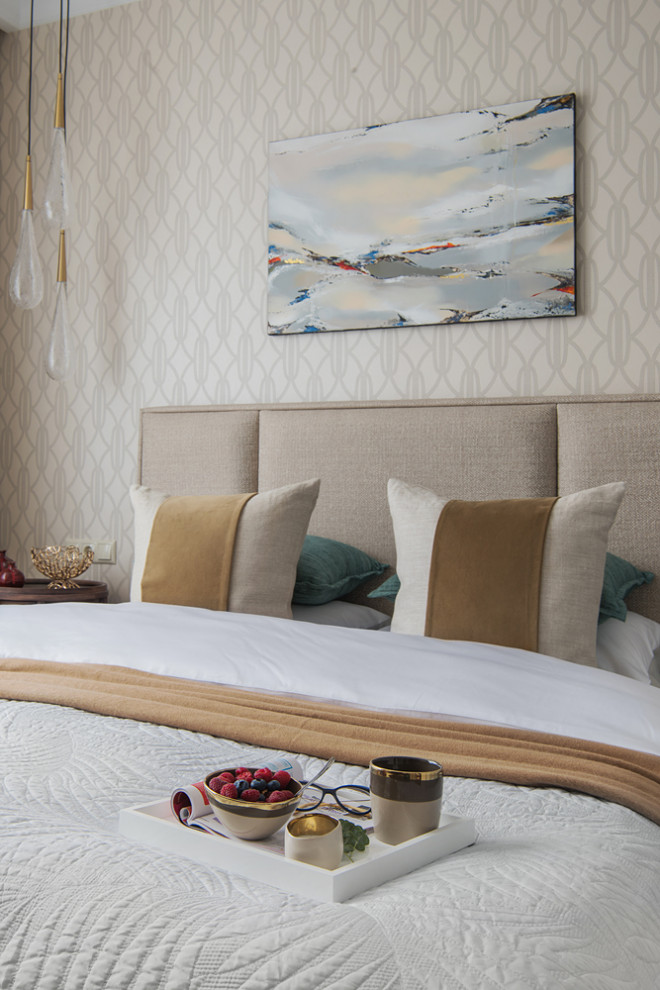 Обложка проекта: Спальня в ЖК Донской олимп. Дизайнер Алена Власова