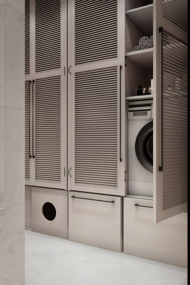 Дизайн и ремонт квартиры в ЖК «Хорошёвский» — Неоклассика для кота