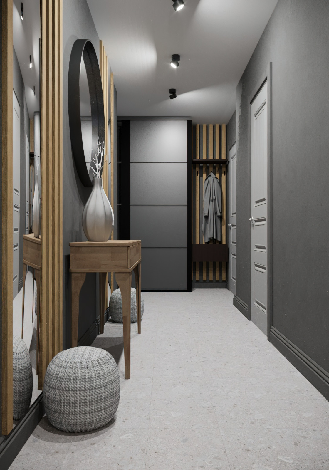 Визуализация квартира 90 м2