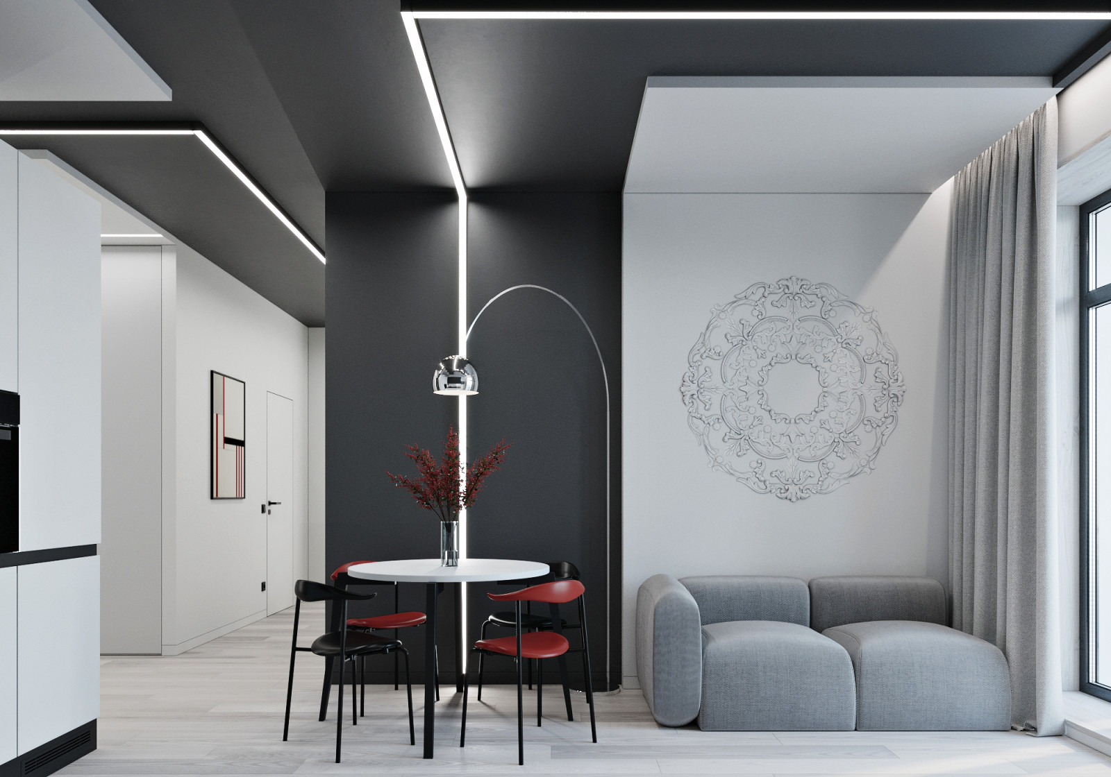 Кухня-гостиная