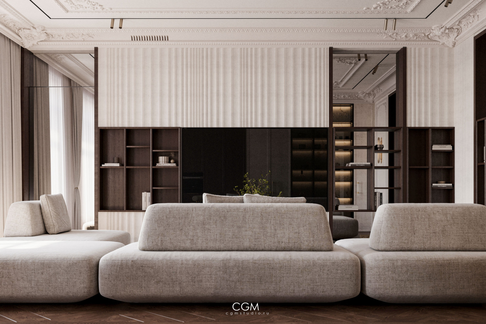 Дизайн квартиры на Третьяковке