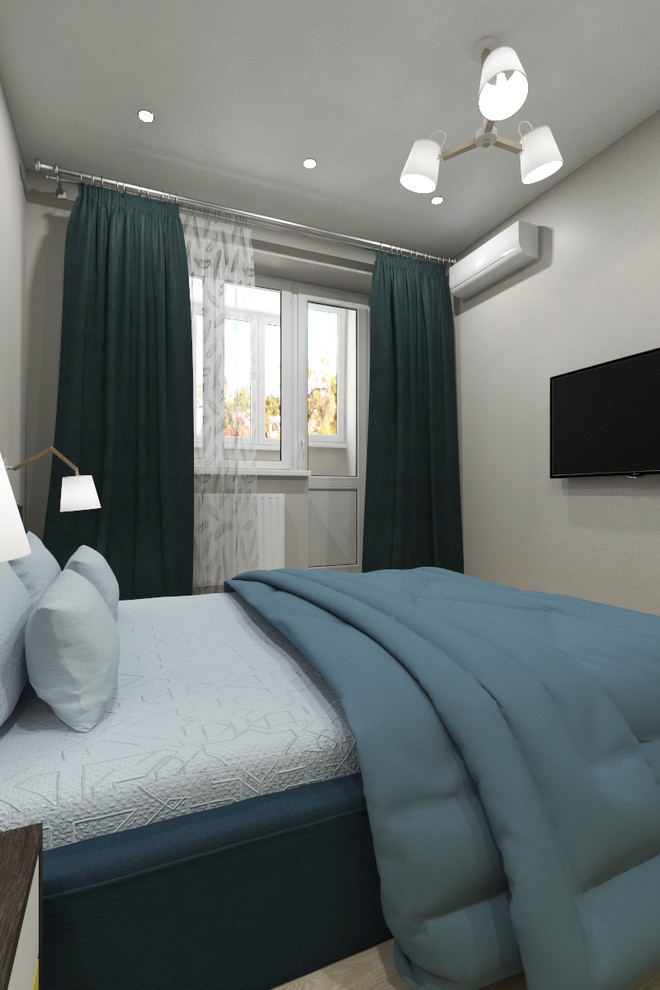 Дизайн двухкомнатной квартиры 65 м2 в скандинавском стиле