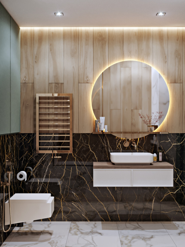 Дизайн проект квартиры 56 м2, Skyline, Казань, 2021г.