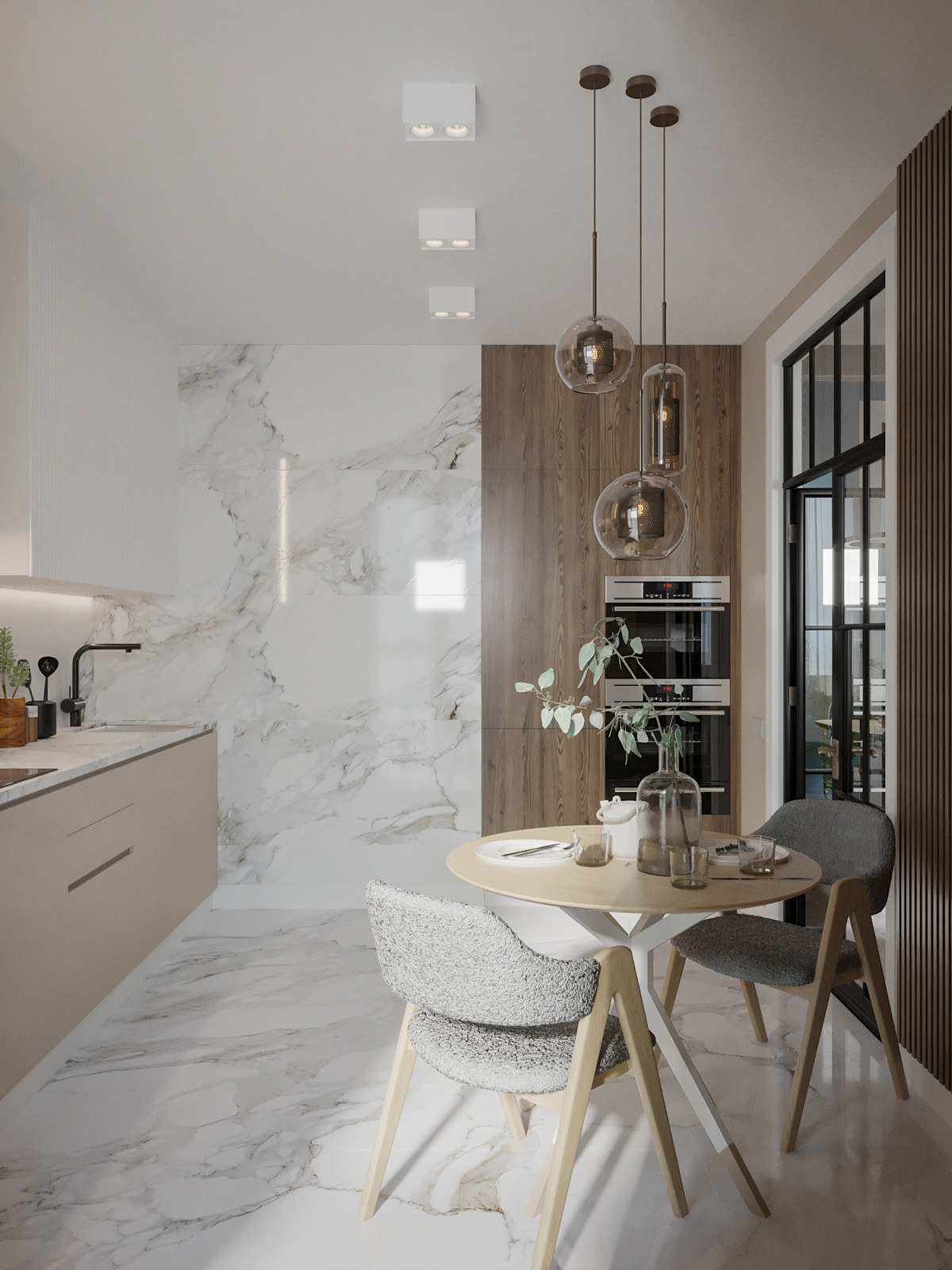 Дизайн квартиры в г. Омске ЖК "Серебряный берег"