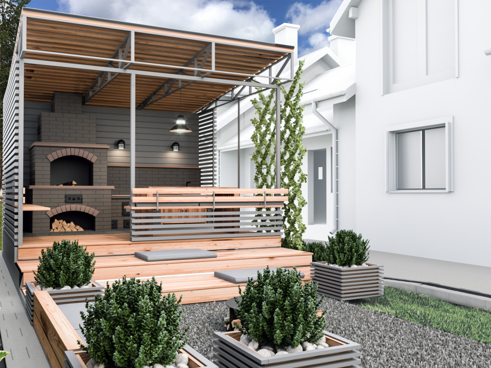 Обложка проекта: Летняя кухня