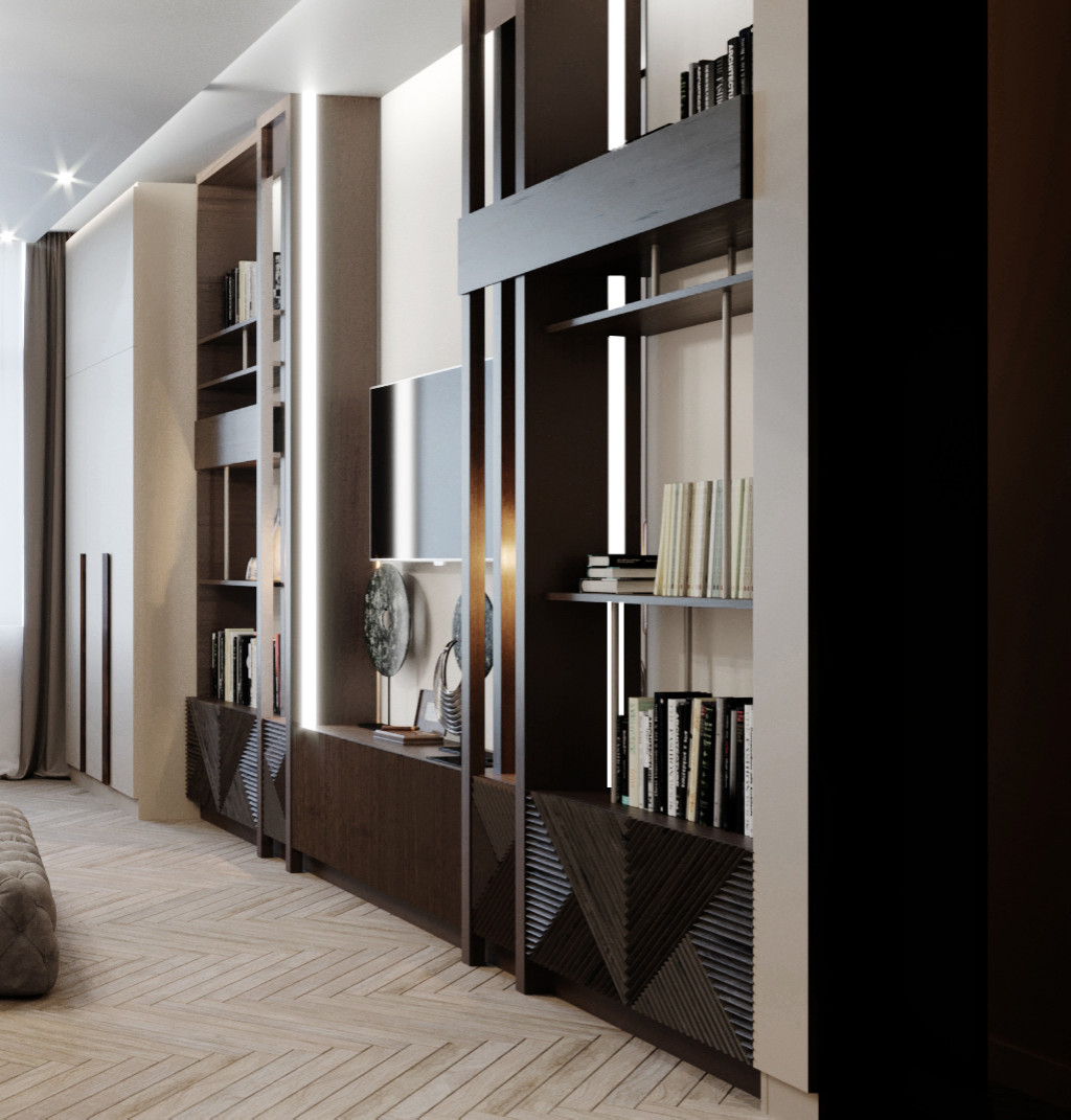 Обложка проекта: Секция-стеллаж