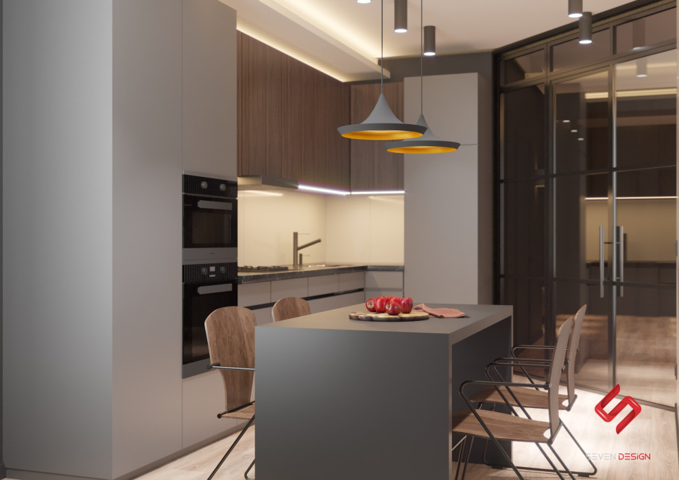 Дизайн-проект квартиры, CUBE