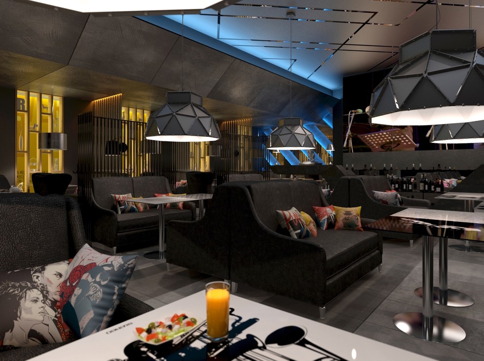 Дизайн-проект интерьера кинотеатра "Silver"