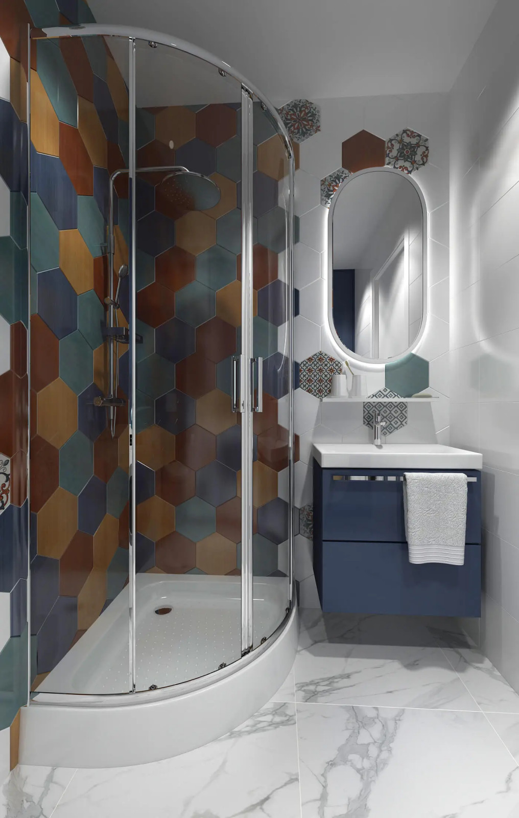 Дизайн-проект студии на Воронцовском бульваре, 19