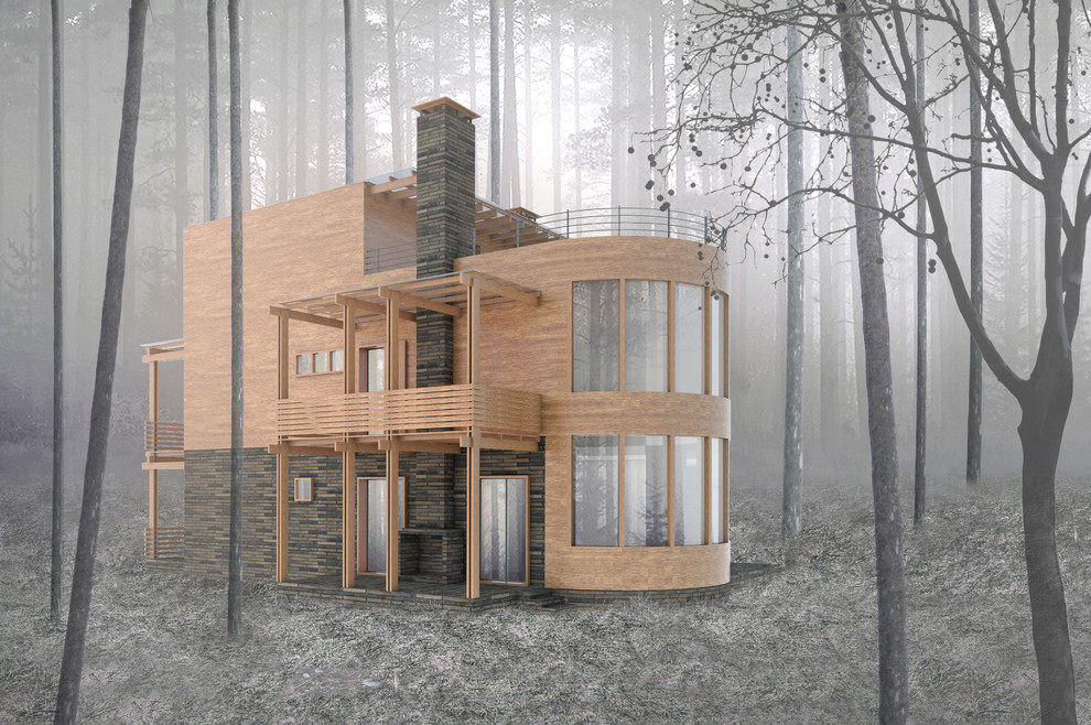 Обложка проекта: Дом в Подмосковье