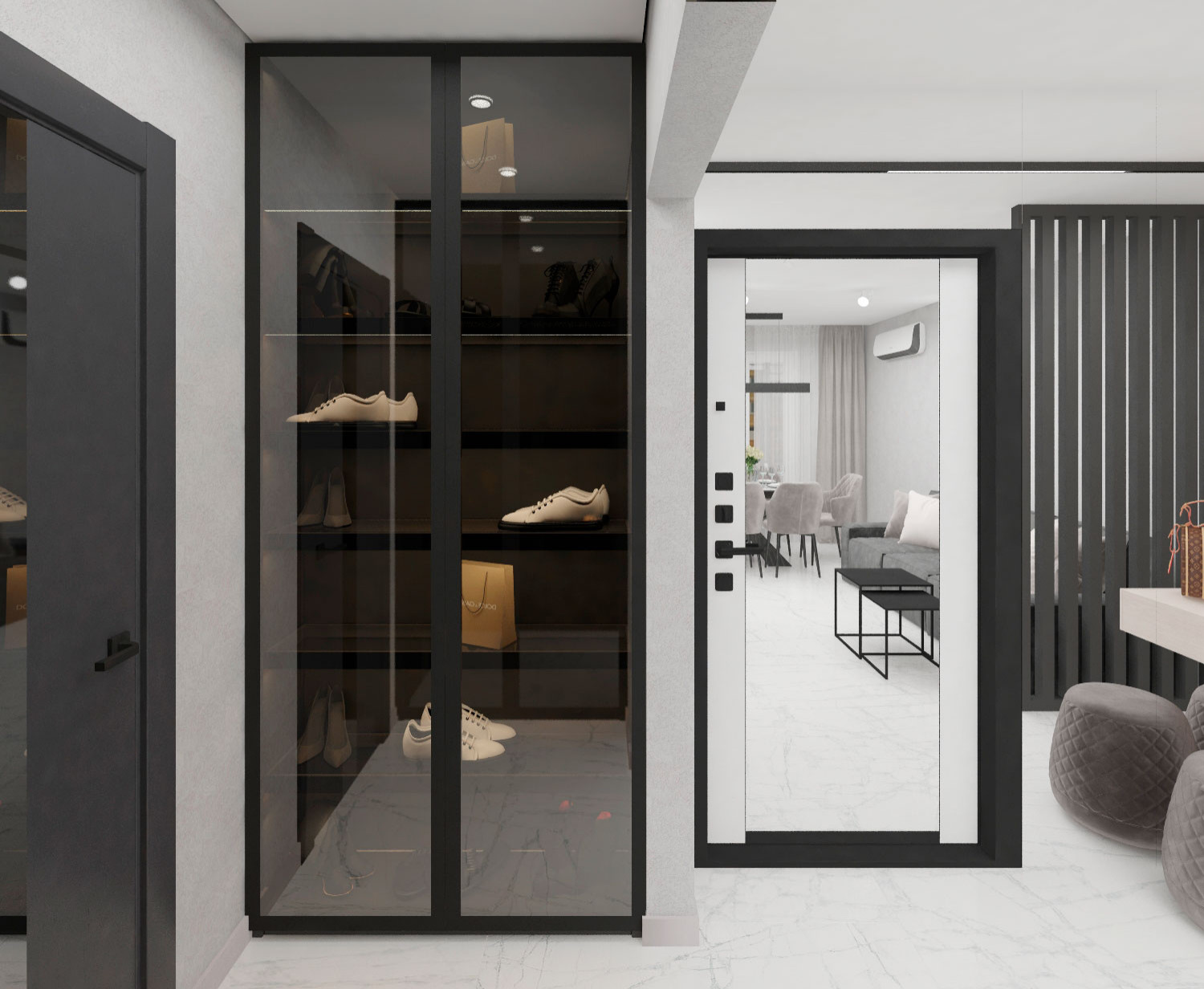 Квартира ЖК Театральный, 83 м2гостиная