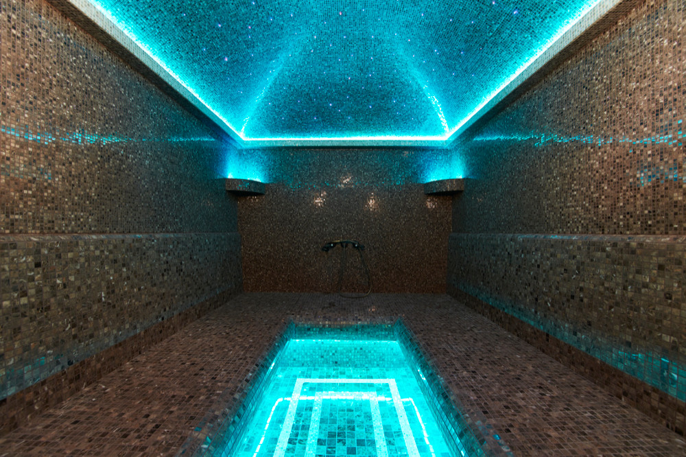 Хамам в мраморной мозаике Рублёво-Успенское шоссе