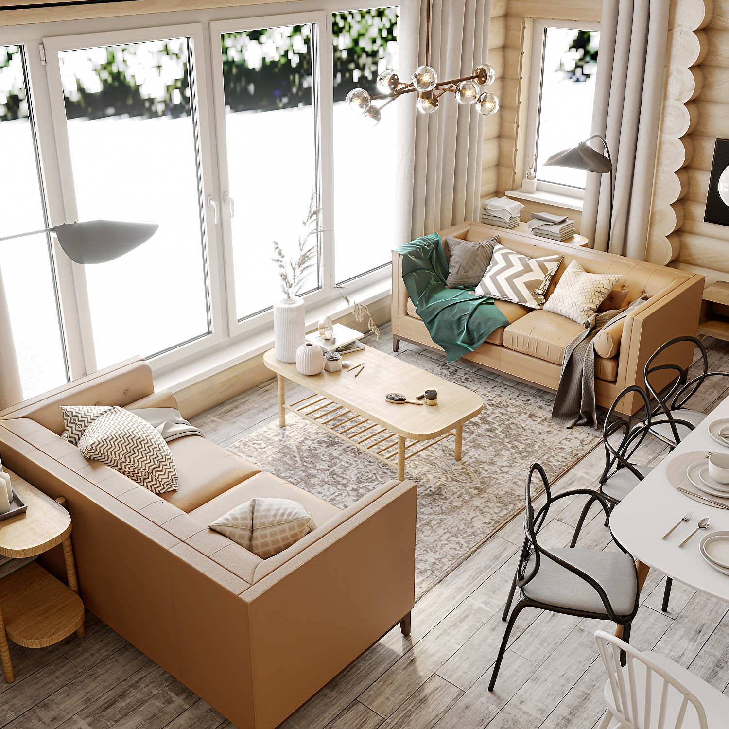 Гостиная из 50 лучших интерьеров