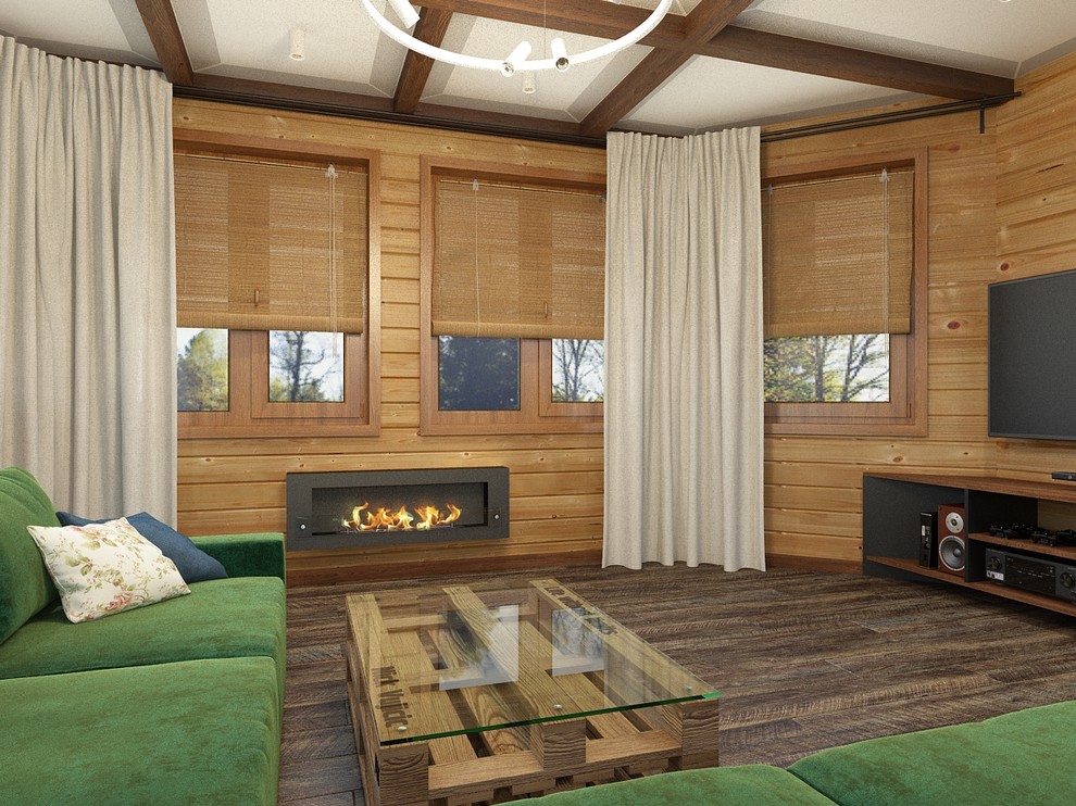 Проект загородного дома на острове Сахалин