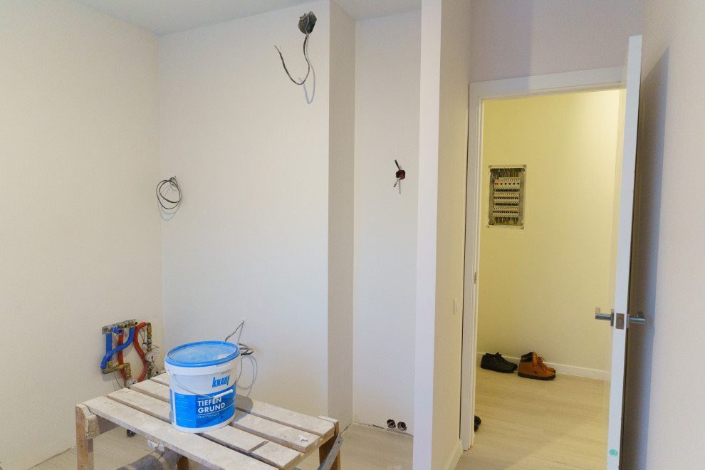 Отделка в светлых тонах Перово