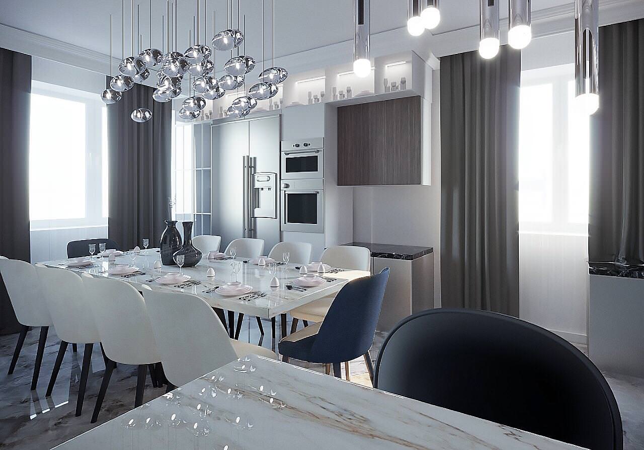 Кухня - столовая