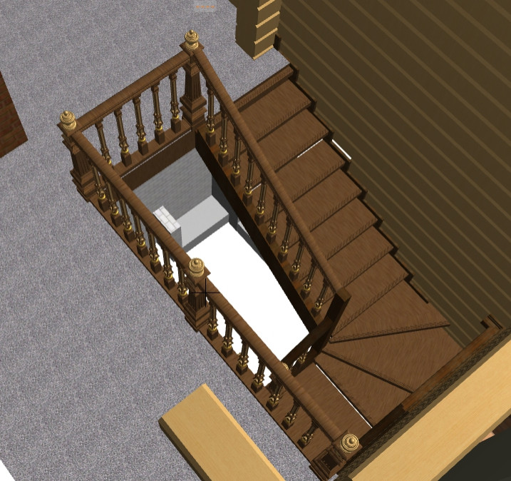 Лестницы с резными балясинами