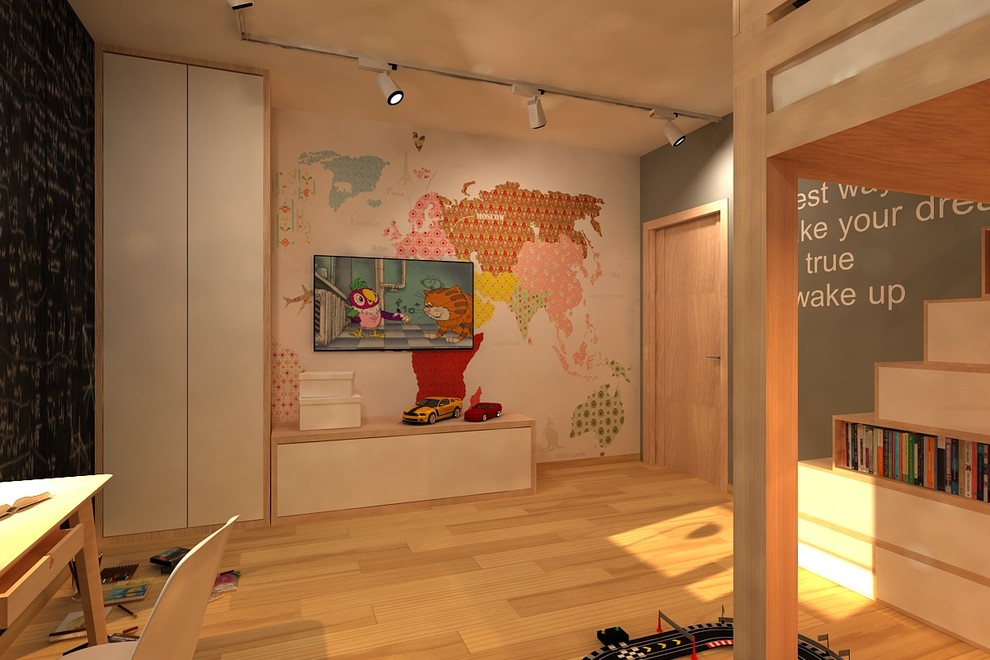 Дом для семьи с двумя детьми