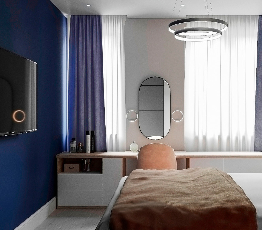 Обложка проекта: "Цвет настроения синий" на ул.Мира