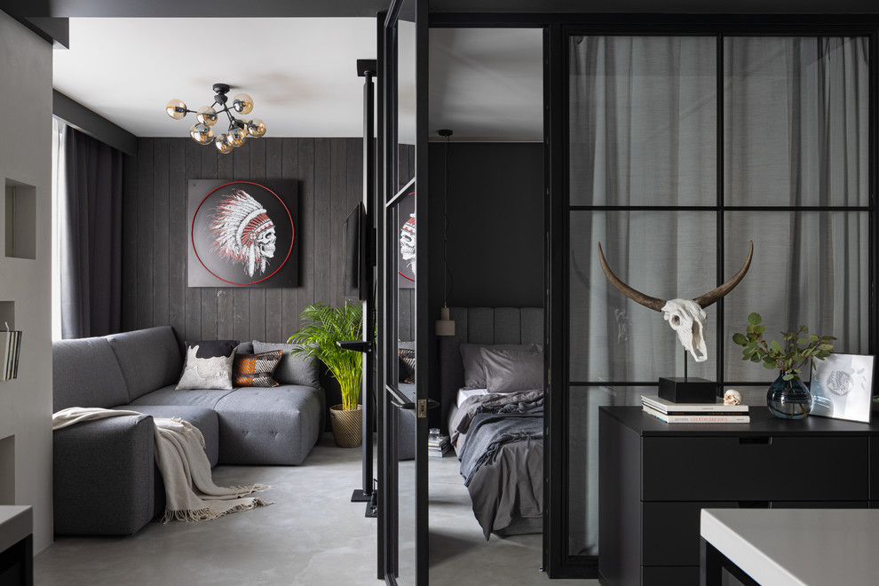 Реализация проекта однокомнатной квартиры ЖК Среда.  Project one-room apartment